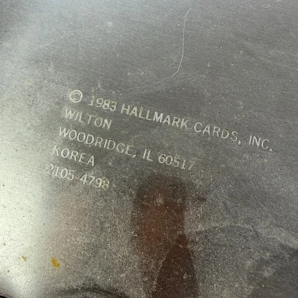 1983 Hallmark Rainbow Brite Star Cake Pan‎ Wilton Metal Baking Mold Vintage